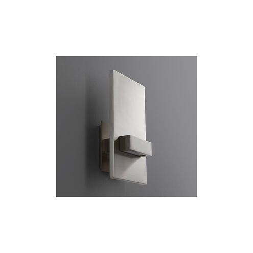 Vela LED 7 inch Satin Nickel Sconce Wall Light