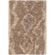 Denali 36 X 24 inch Camel, Ivory, Dark Purple Rug