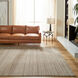 Riya 130 X 94 inch Dark Grey Rug in 8 x 11