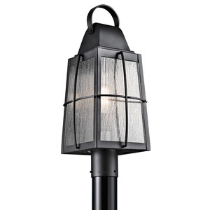 Tolerand 1 Light 22 inch Textured Black Outdoor Post Lantern