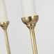 Amber Lewis Ingela LED 36 inch Hand-Rubbed Antique Brass Chandelier Ceiling Light