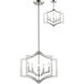 Zander 5 Light 23.6 inch Brushed Nickel Chandelier Ceiling Light