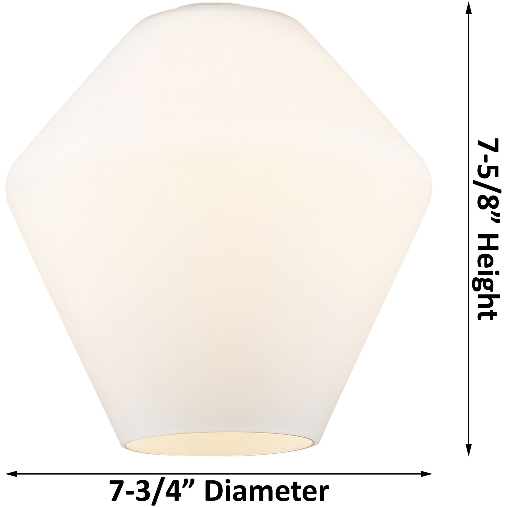 Ballston Cindyrella LED 8 inch White and Polished Chrome Mini Pendant Ceiling Light