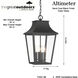 Altimeter 4 Light 11 inch Sand Coal Outdoor Pendant, Great Outdoors