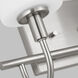 Oak Moore 2 Light 13.88 inch Brushed Nickel Bath Vanity Wall Light