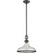Rutherford 1 Light 15 inch Oil Rubbed Bronze Pendant Ceiling Light