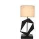 Timothy 28 inch 60.00 watt Matte Black Table Lamp Portable Light