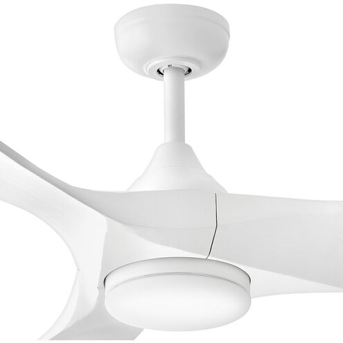Swell Illuminated 56 inch Matte White Fan