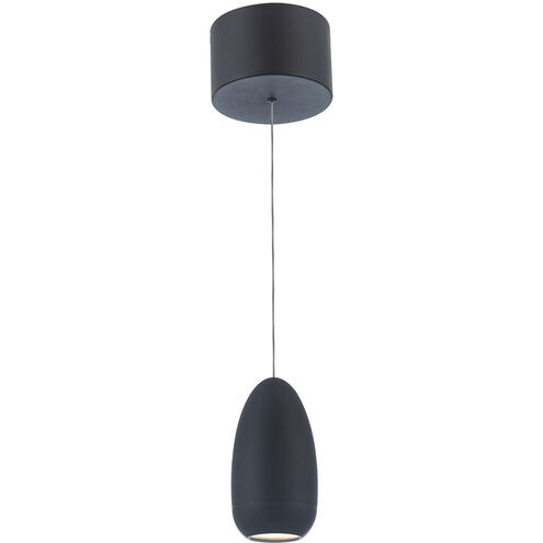 Royal Pearl LED 13.2 inch Black Pendant Ceiling Light