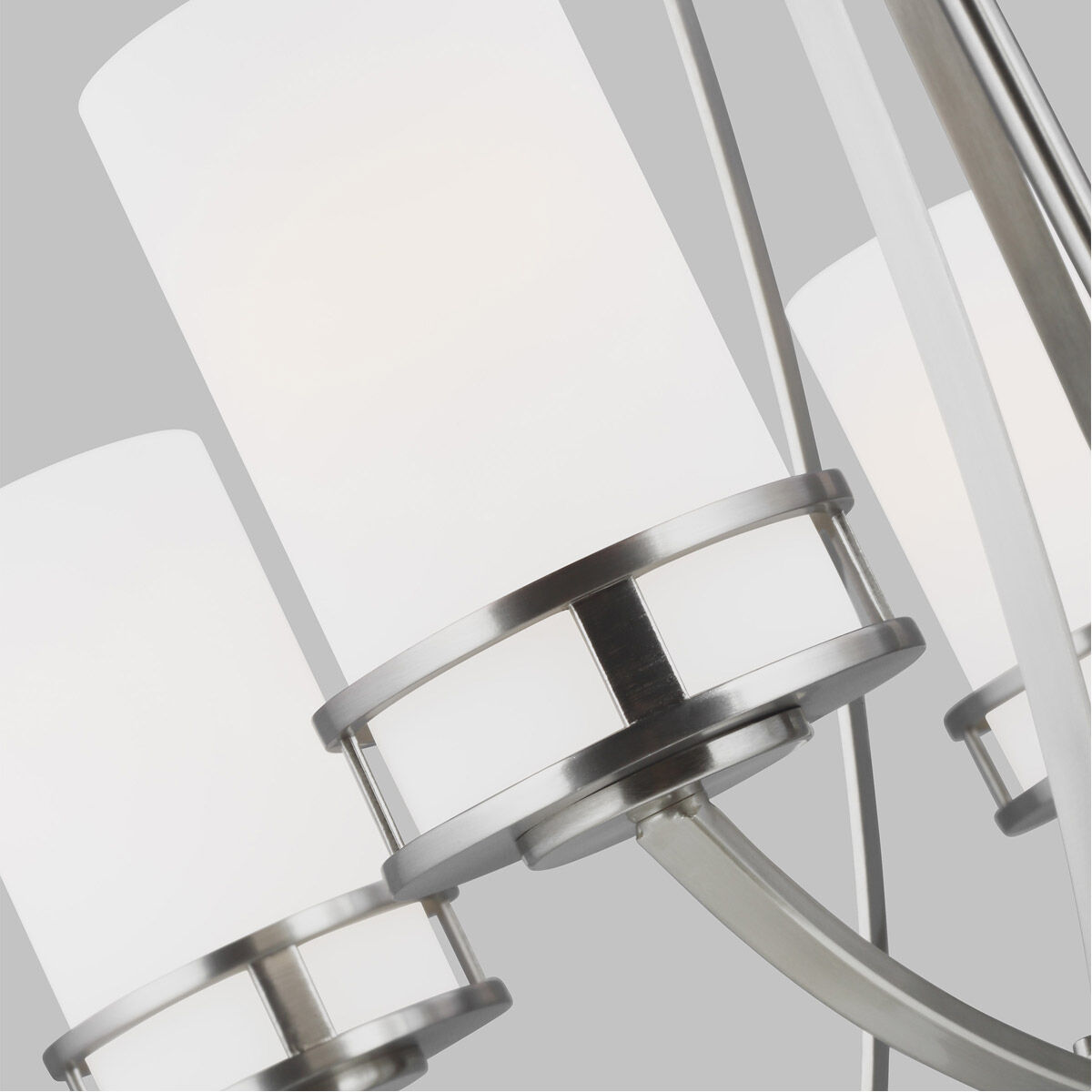 Robie 5 Light 24.13 inch Brushed Nickel Chandelier Ceiling Light