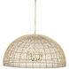 Thad 38 inch Gold Chandelier Ceiling Light