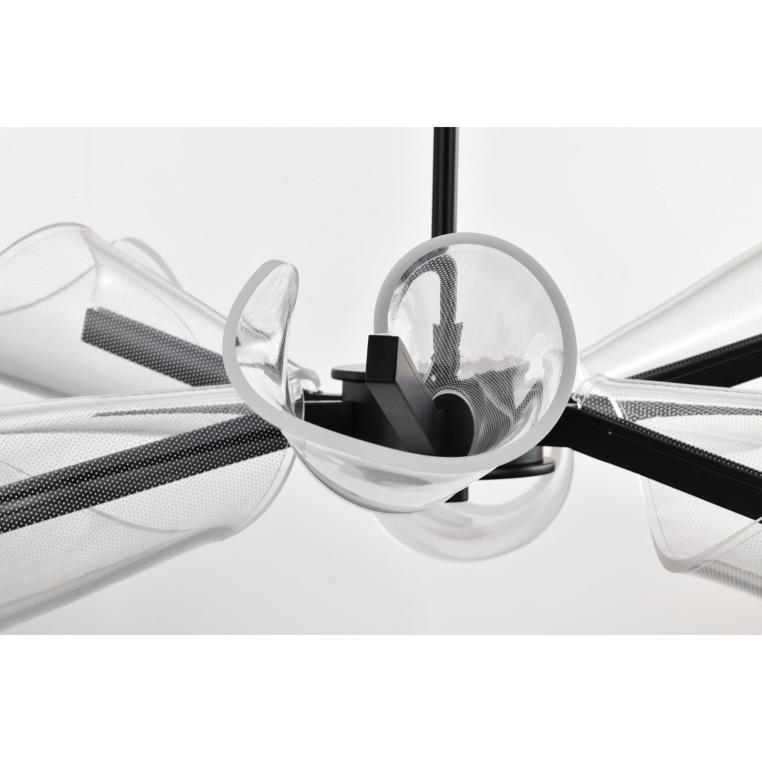 Sedona LED 28 inch Matte Black Chandelier Ceiling Light