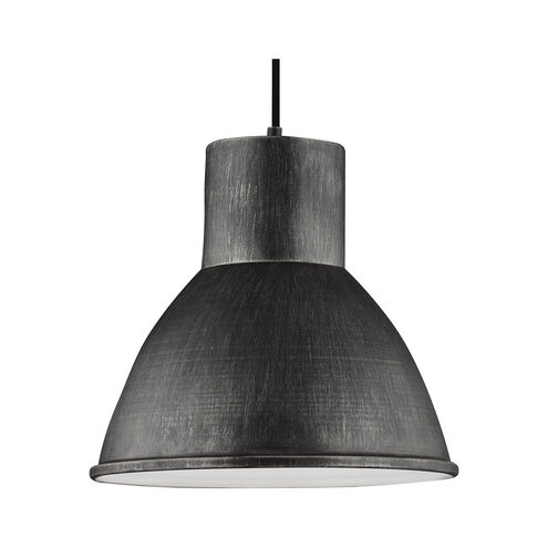 Division Street 1 Light 15.25 inch Pendant