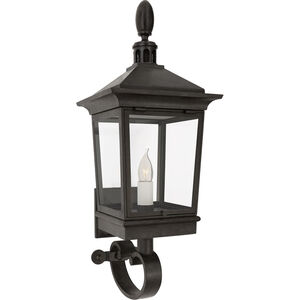 Rudolph Colby Rosedale Classic 1 Light 26.5 inch French Rust Outdoor Wall Lantern, Petite