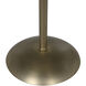 Felix 19 X 16.5 inch Antique Brass Side Table