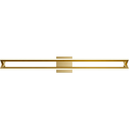 Cass LED 36 inch Gold Bath Vanity Wall Light