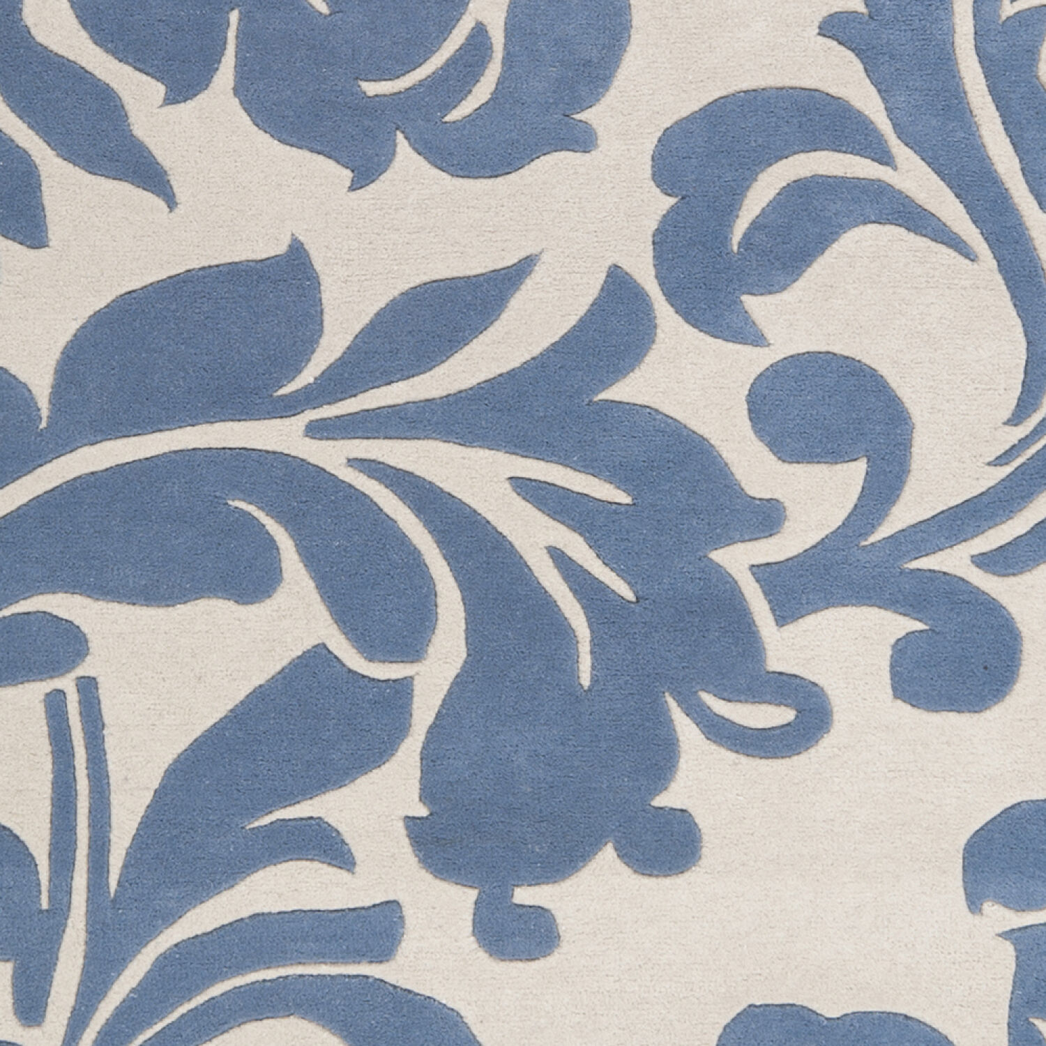 Athena 96 X 96 inch Ivory/Denim Handmade Rug in 8 x 8, Wool