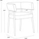 Maestro Belfast Heather Grey Dining Armchair