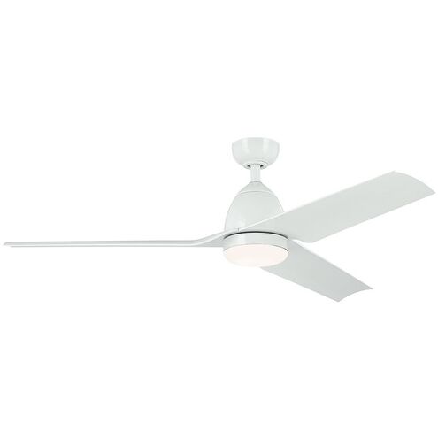 Fit 54 inch White Ceiling Fan