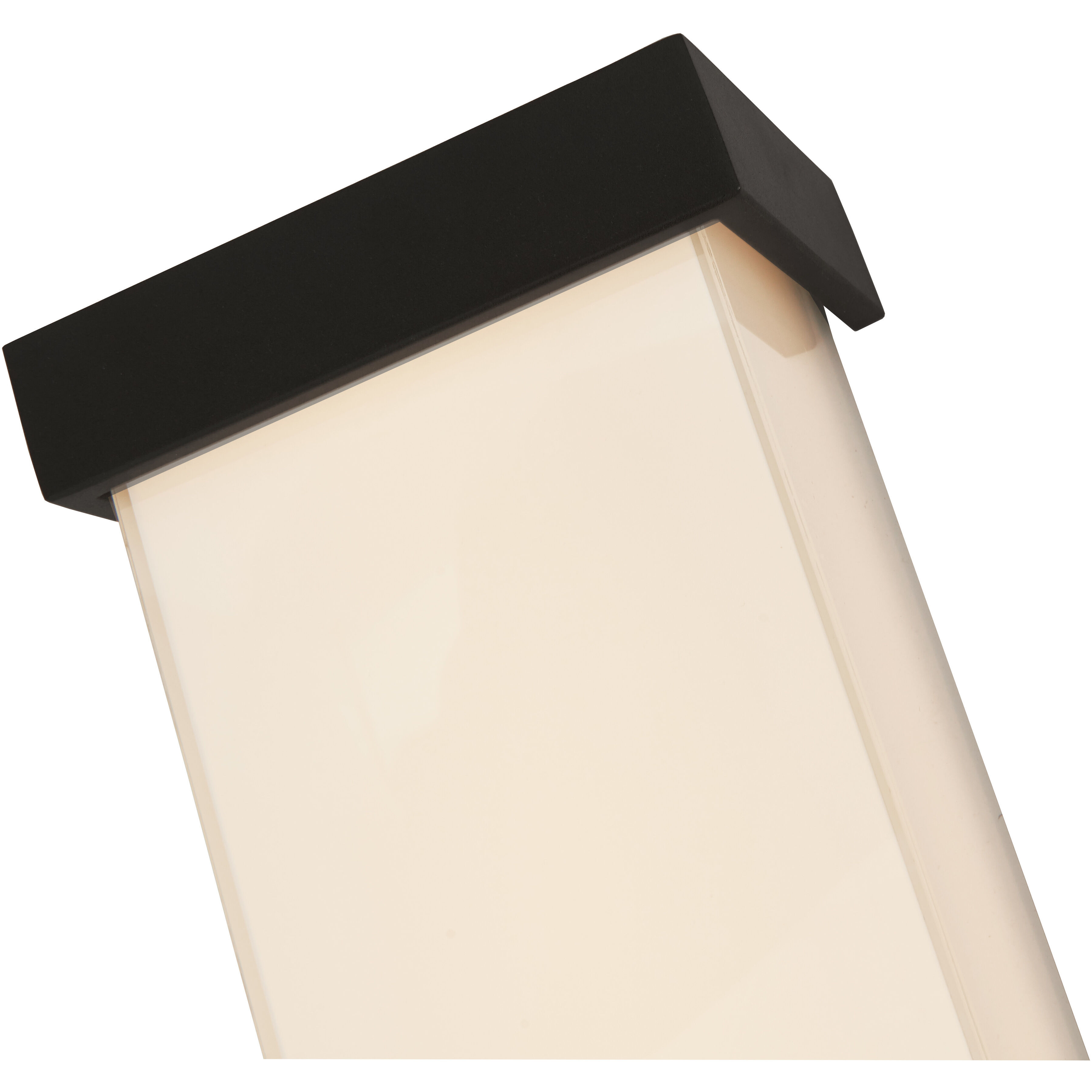 Loki LED 18.7 inch Matte Black Outdoor Wall Light