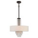 Carlisle 4 Light 18 inch English Bronze Pendant Chandelier Ceiling Light