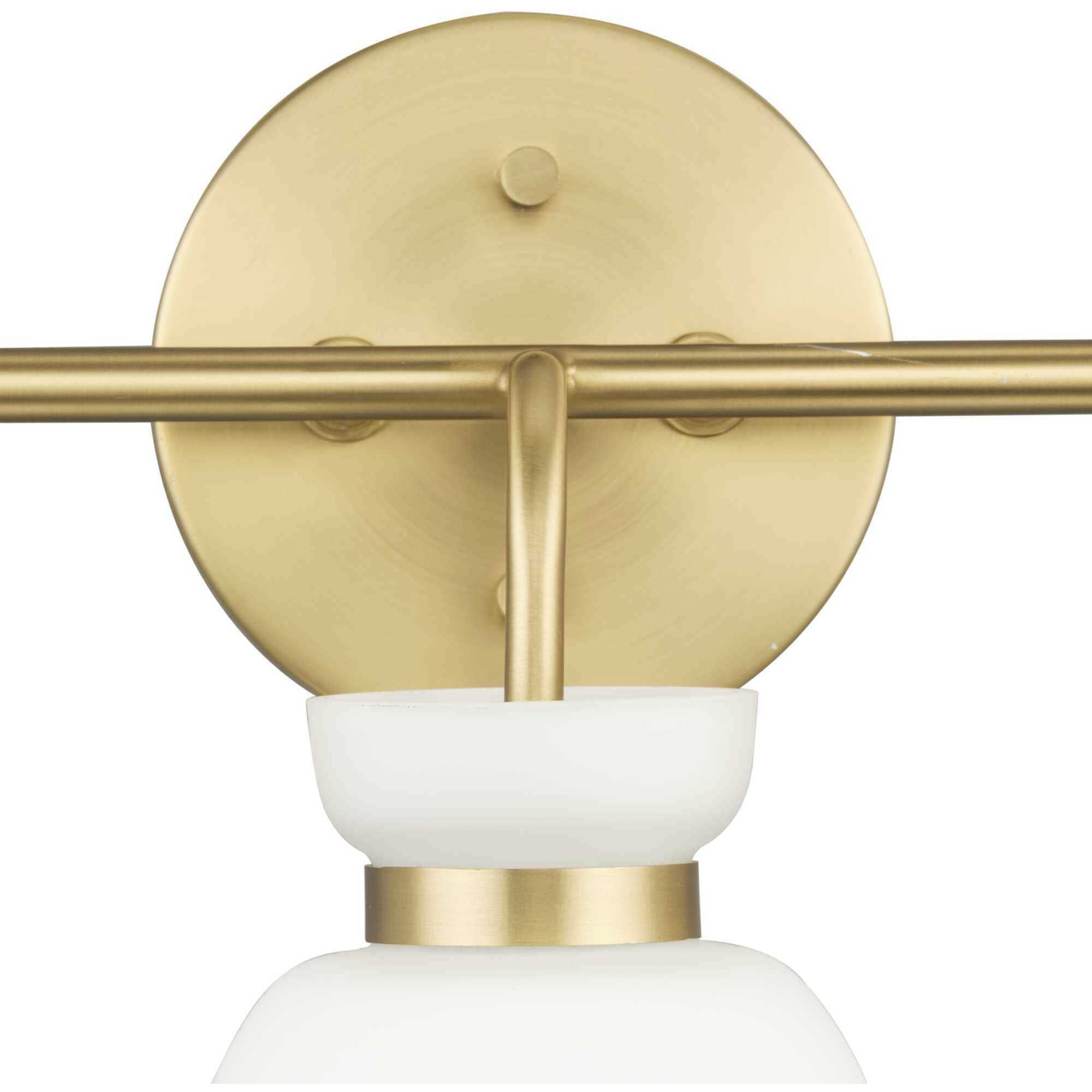 Lexie 3 Light 22 inch Brushed Gold Bathroom Vanity Light Wall Light