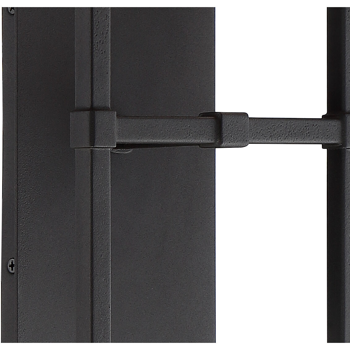 Veronica Bath Wall Light in Black Forged