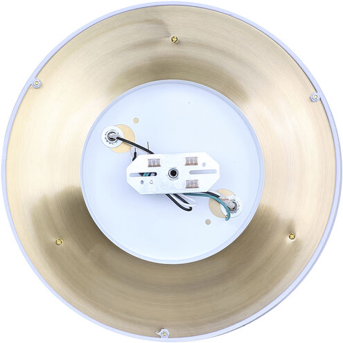 Bonnie 2 Light 15 inch Gold Flush Mount Ceiling Light