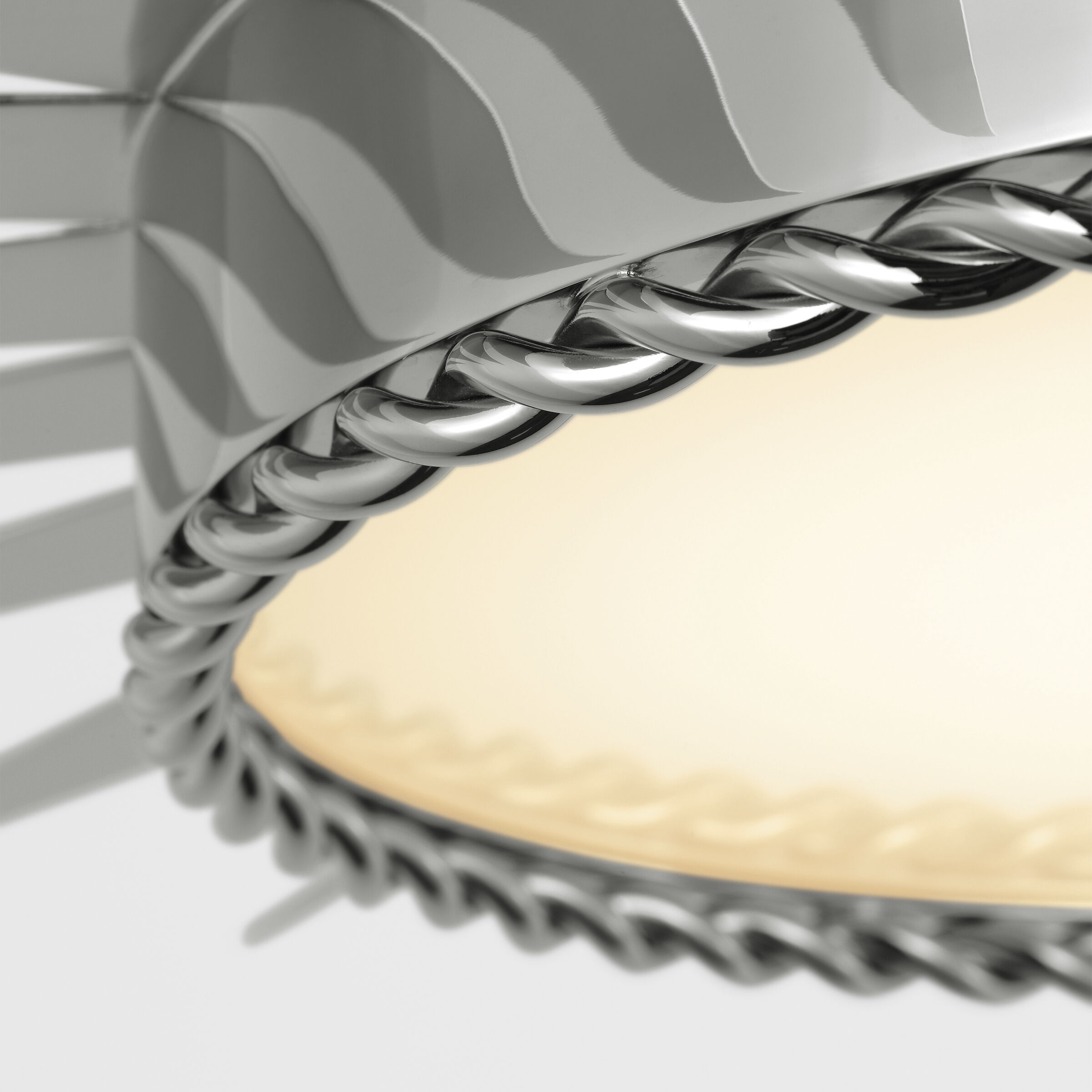 Suzanne Kasler Soleil LED 27.75 inch Polished Nickel Semi-Flush Mount Ceiling Light