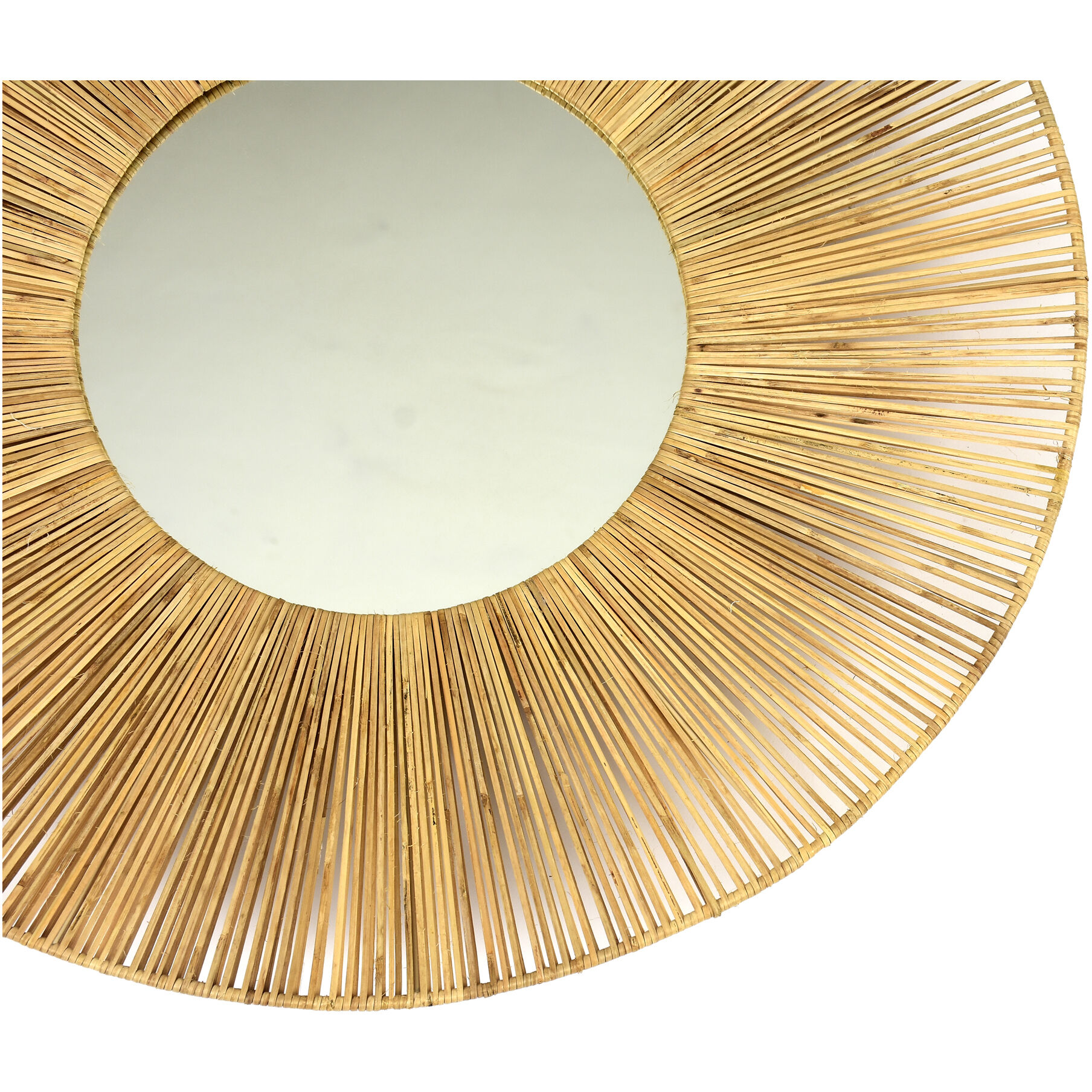 Remi 24 X 24 inch Natural Mirror, Round