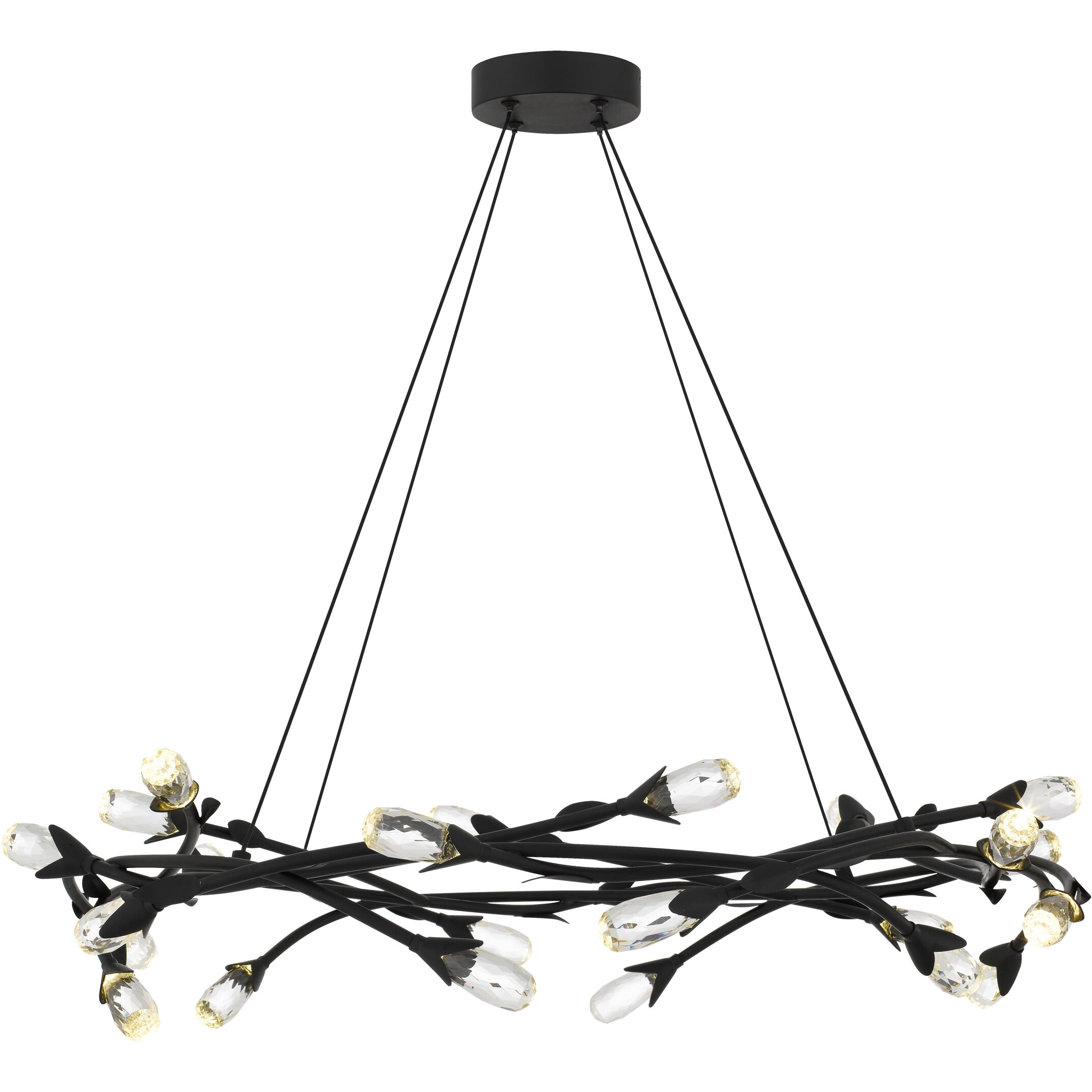 Cora Pendant Ceiling Light in Matte Black