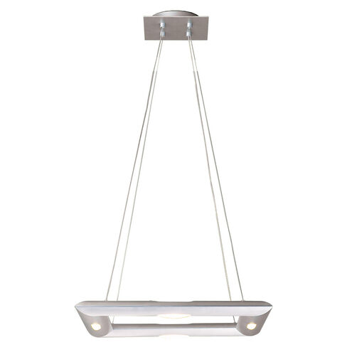 Adagio 4 Light 15.75 inch Burnished Aluminum Pendant Ceiling Light