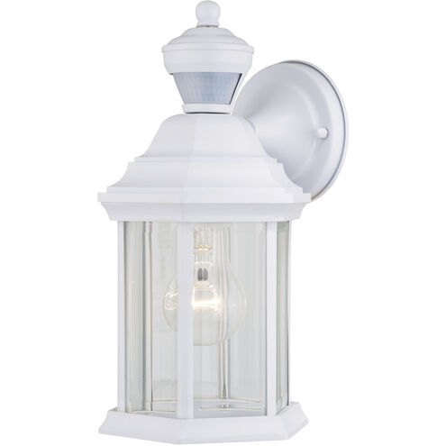 Auburn Textured White Outdoor Motion Sensor