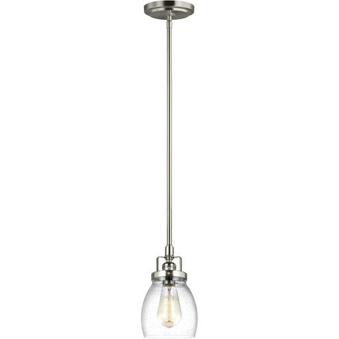 Belton 1 Light 5.38 inch Brushed Nickel Mini-Pendant Ceiling Light