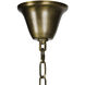 Ikram 12 Light 47 inch Antique Brass Chandelier Ceiling Light