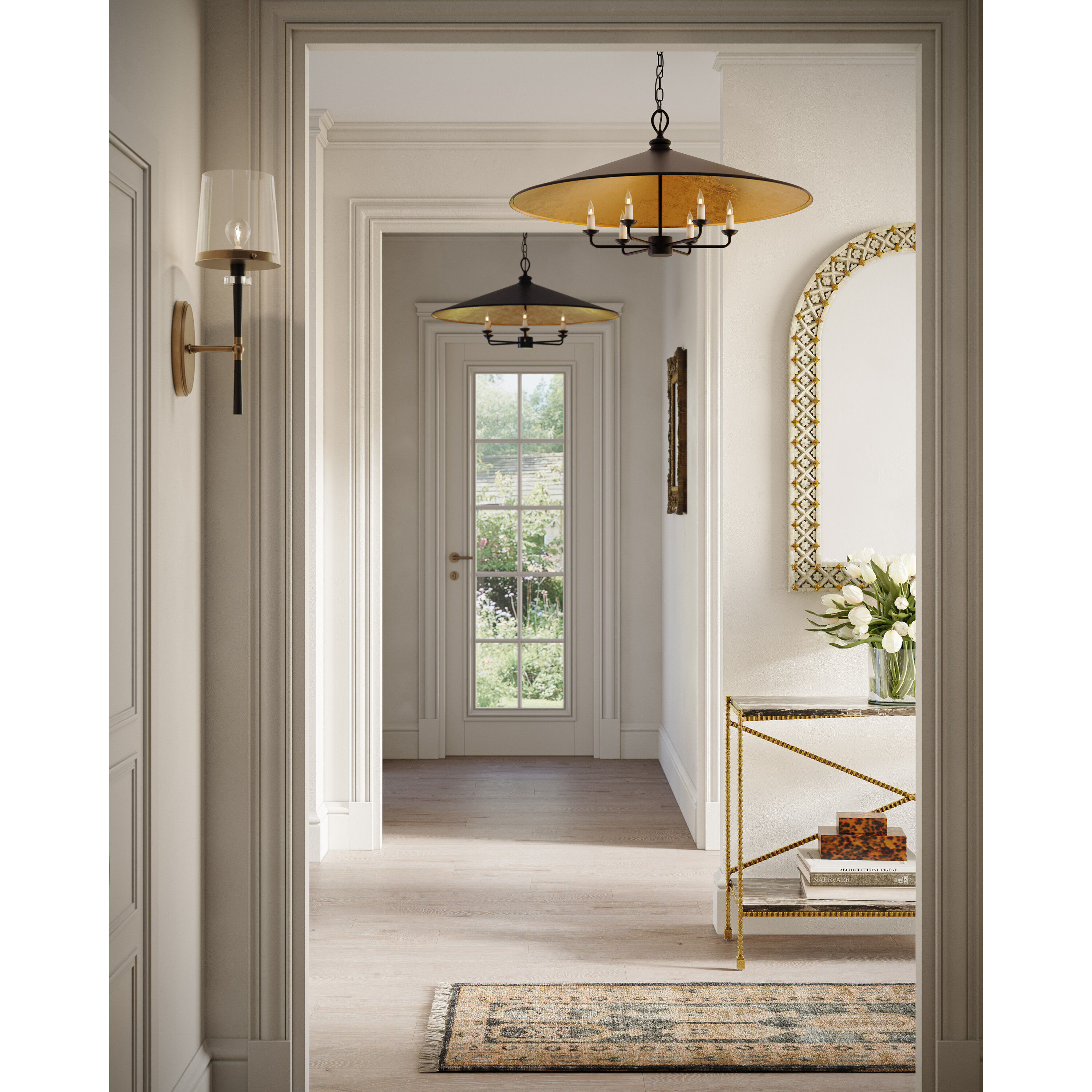 Contemporary gold ceiling lights deals