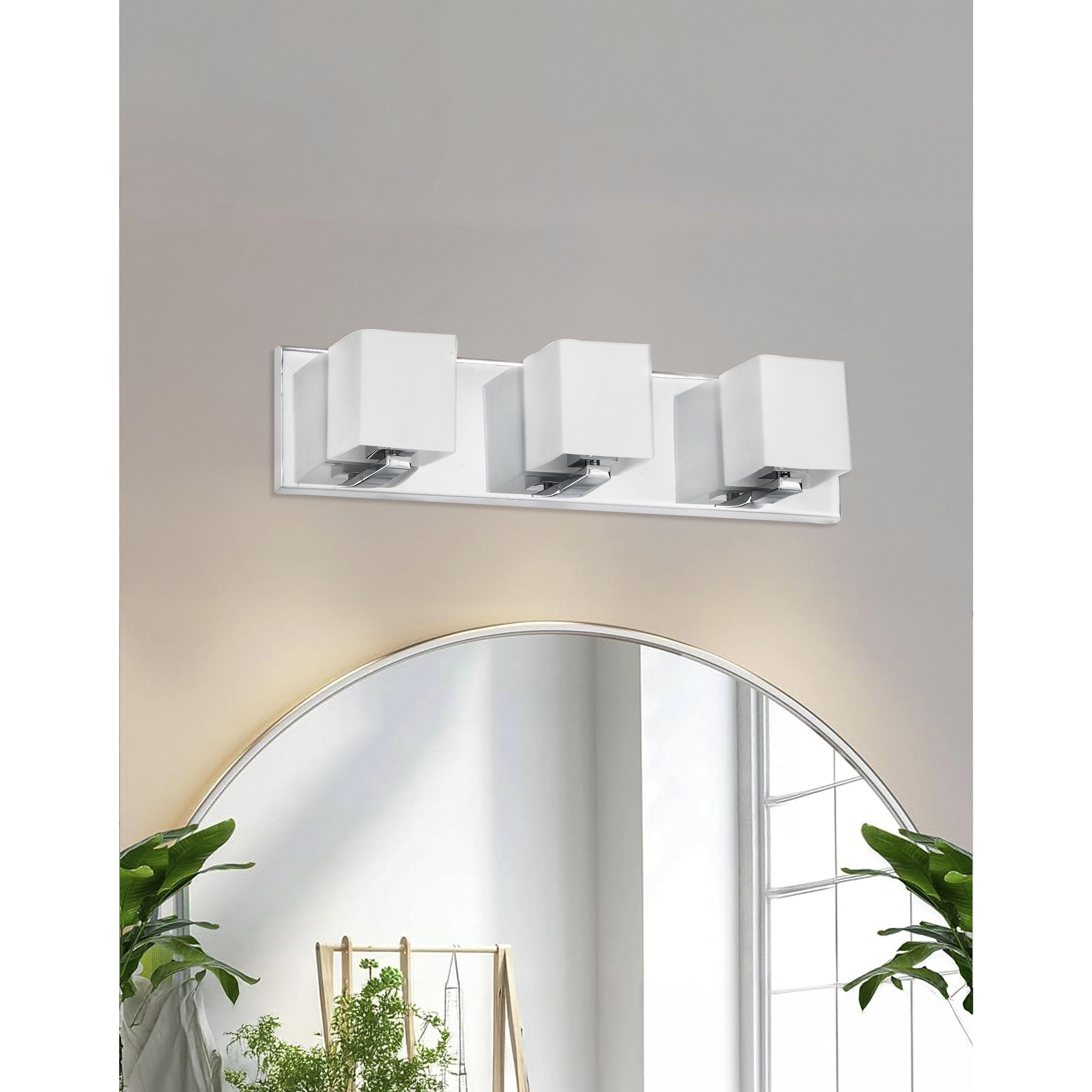 Verona LED 19 inch Polished Chrome Vanity Light Wall Light