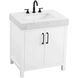 Nathan 30 X 34 inch White Bathroom Vanity Cabinet