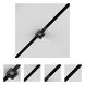 Ventrix 1 Light 48 Black Track Fixtures Ceiling Light