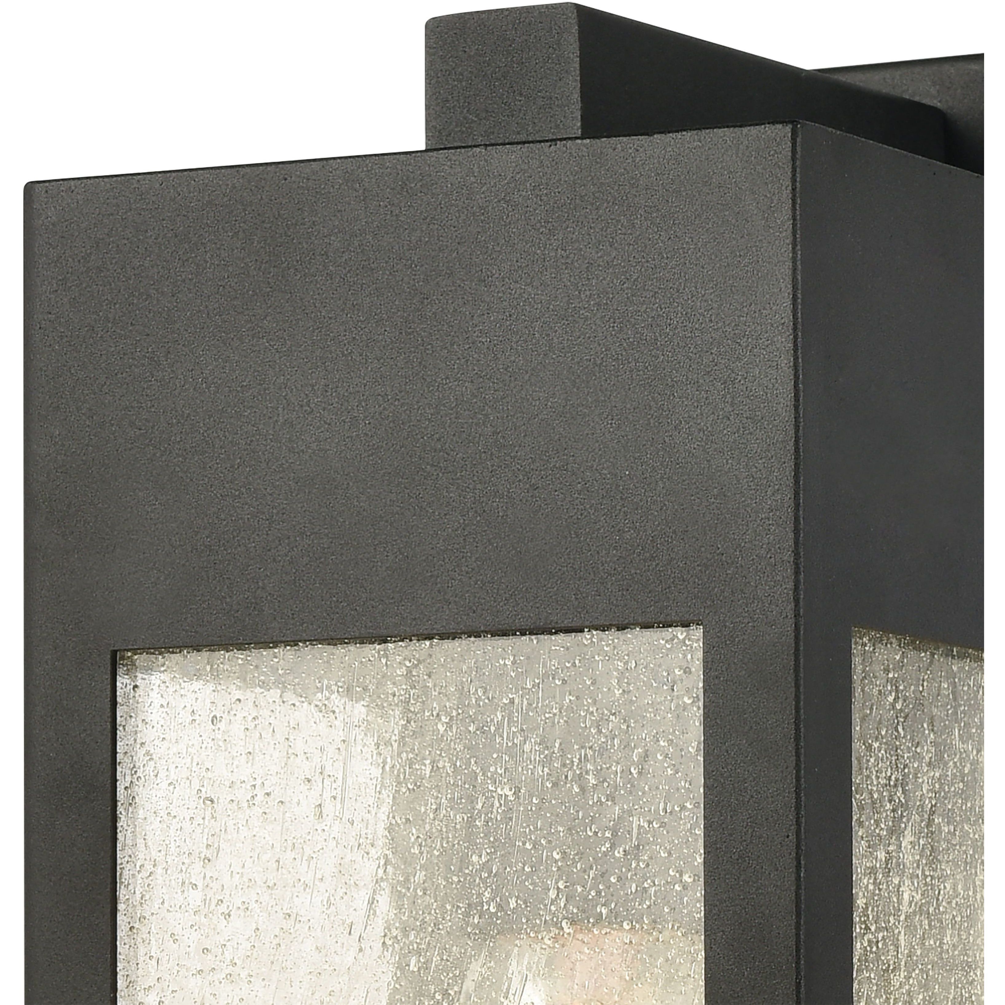 Angus 1 Light 13 inch Charcoal Outdoor Sconce