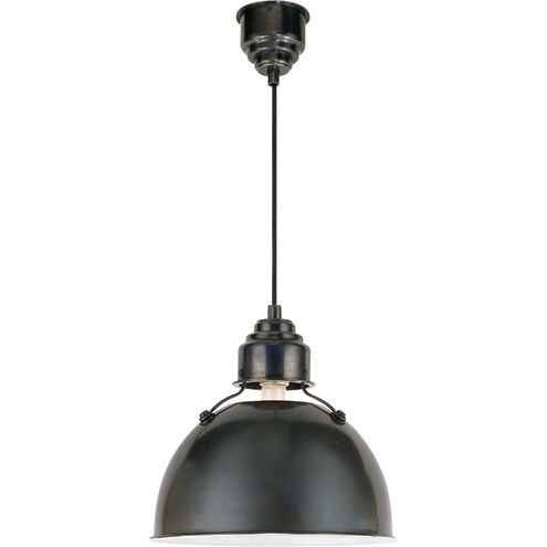 Thomas O'Brien Eugene 1 Light 12 inch Bronze Pendant Ceiling Light, Small