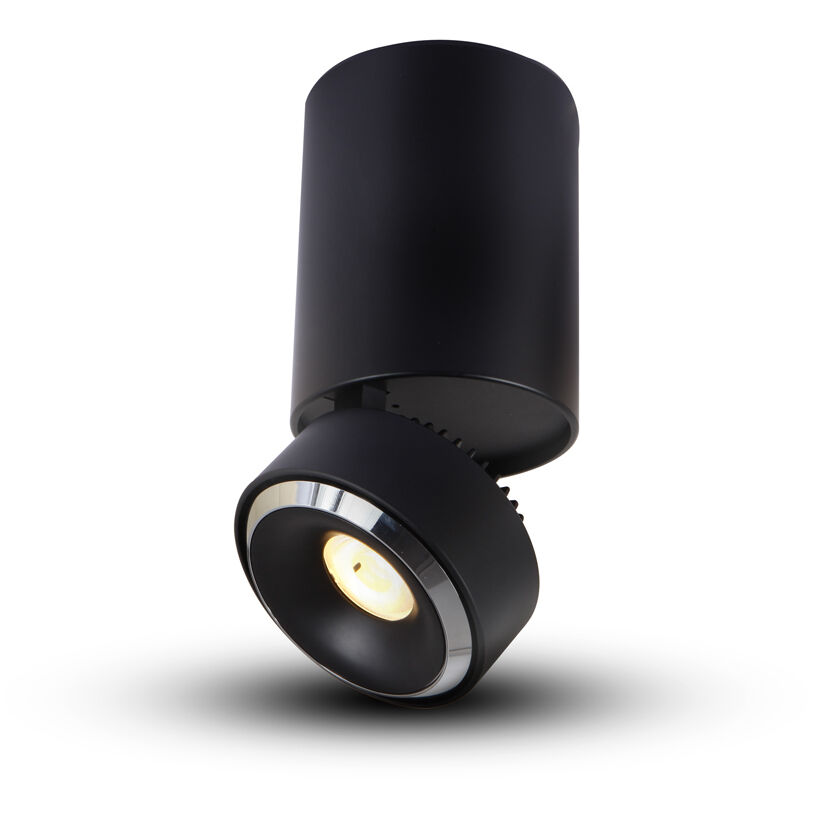 ORBIT Series Black Surface Mounted Downlight Ceiling Light