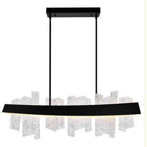 Guadiana LED 39 inch Black Island/Pool Table Light Ceiling Light