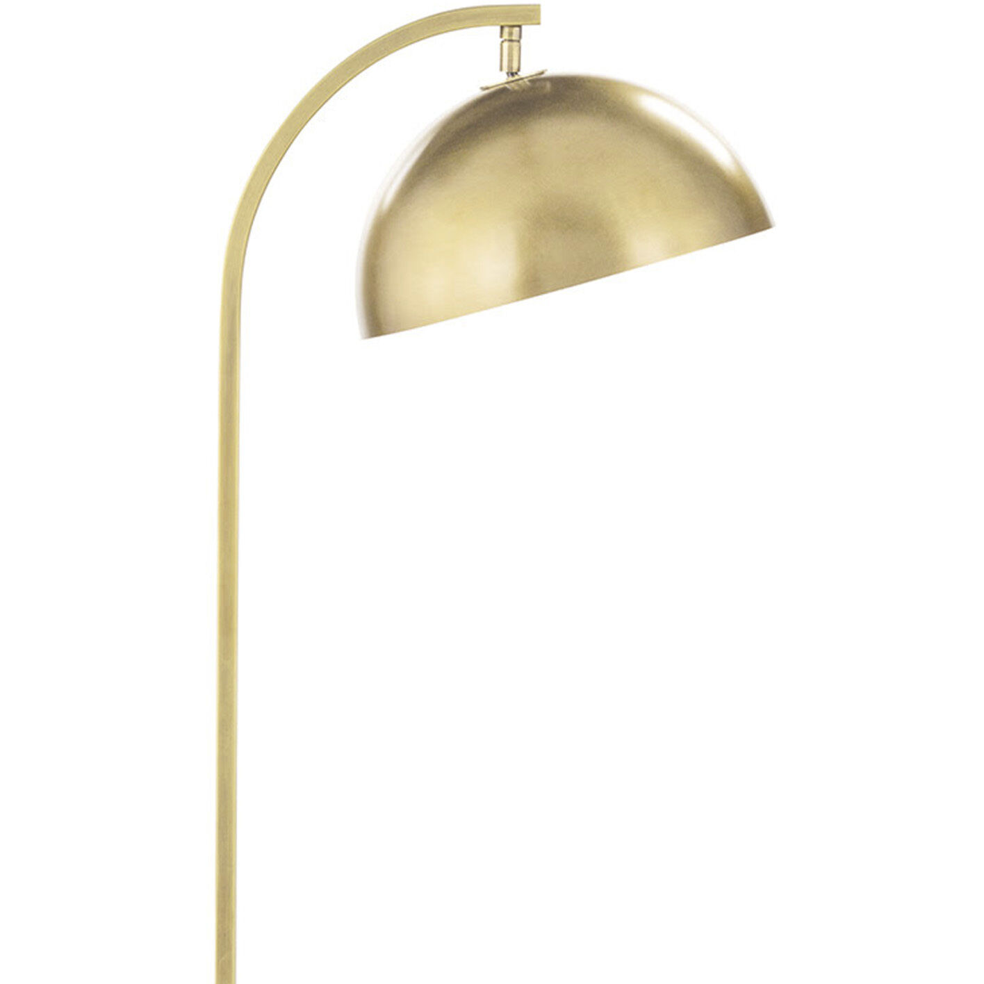 Otto 55.25 inch 60.00 watt Natural Brass Floor Lamp Portable Light