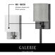 Galerie Avenue LED 6 inch Heritage Brass ADA Indoor Wall Sconce Wall Light
