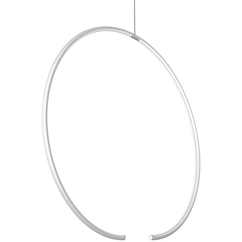 Torc LED 25 inch Satin White Pendant Ceiling Light