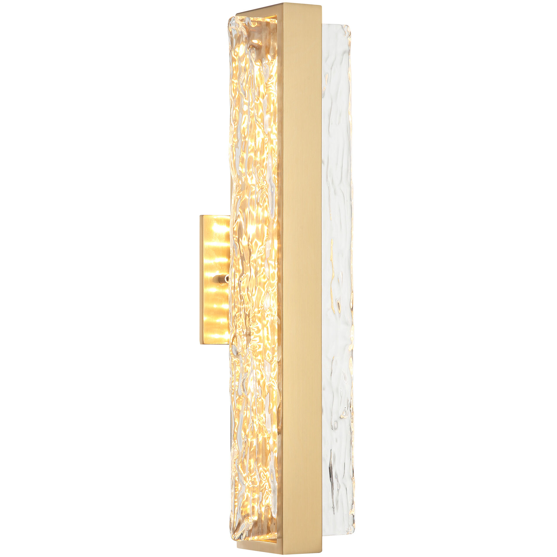 Niagara LED 4.75 inch Aged Gold Brass Bath Vanity Light Wall Light