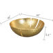 Leaf 16 X 5.35 inch Decorative Bowl