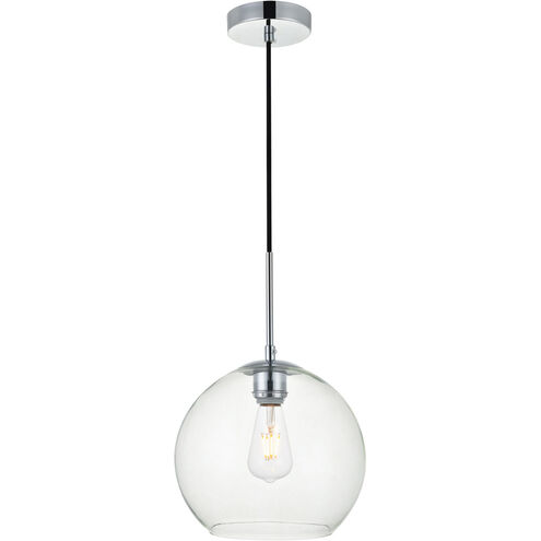 Huntington 1 Light 10 inch Chrome Pendant Ceiling Light