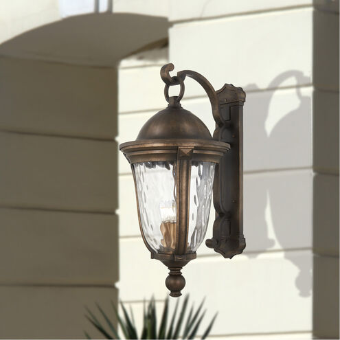 Havenwood 5 Light 31 inch Tavira Bronze And Alder Silver Outdoor Wall Mount, Great Outdoors 
